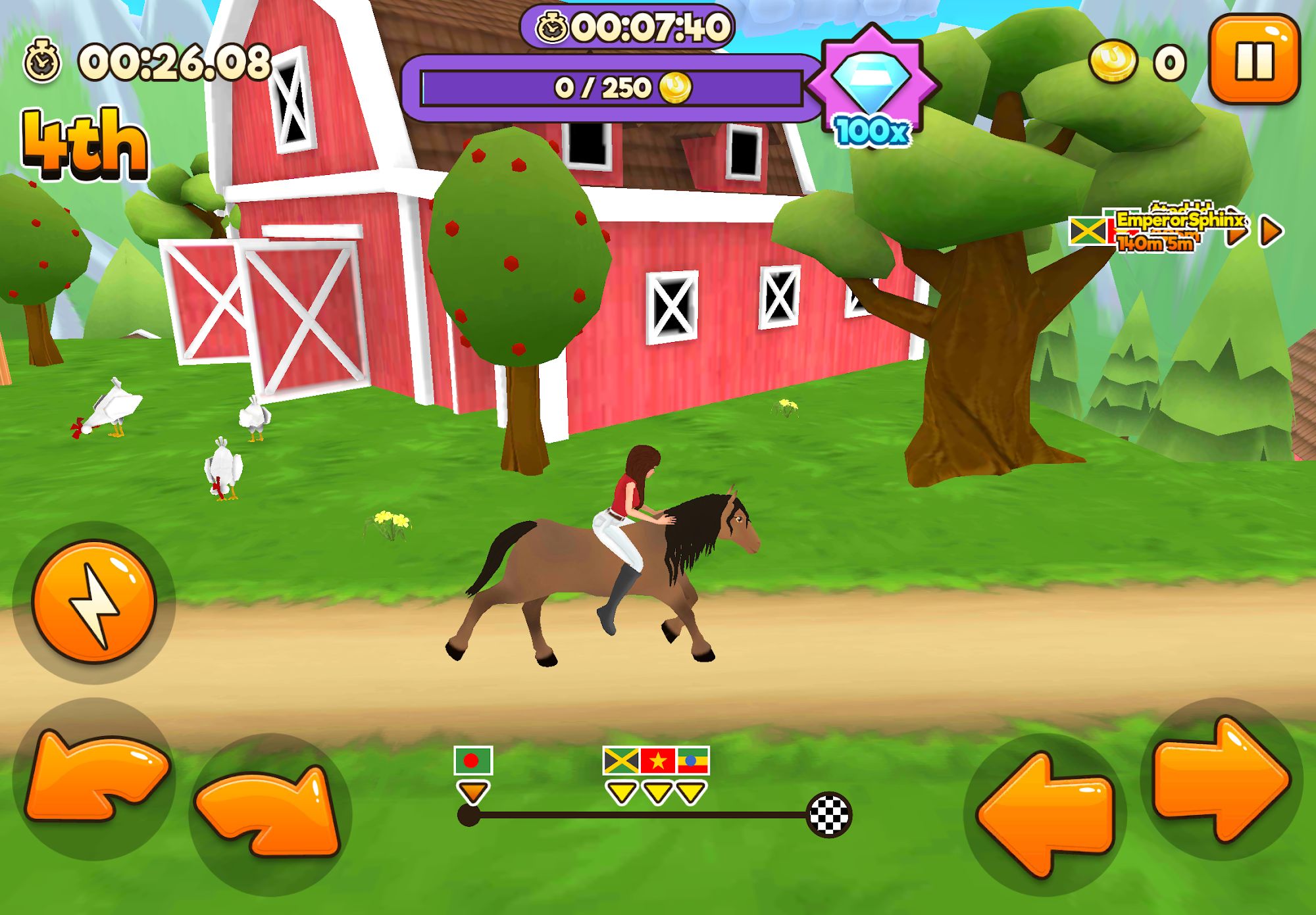 Uphill Rush Horse Racing for Android