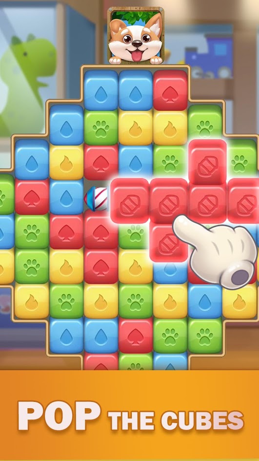 Magic Puppy : CUBE RUSH BLAST GAMES 2019 pour Android