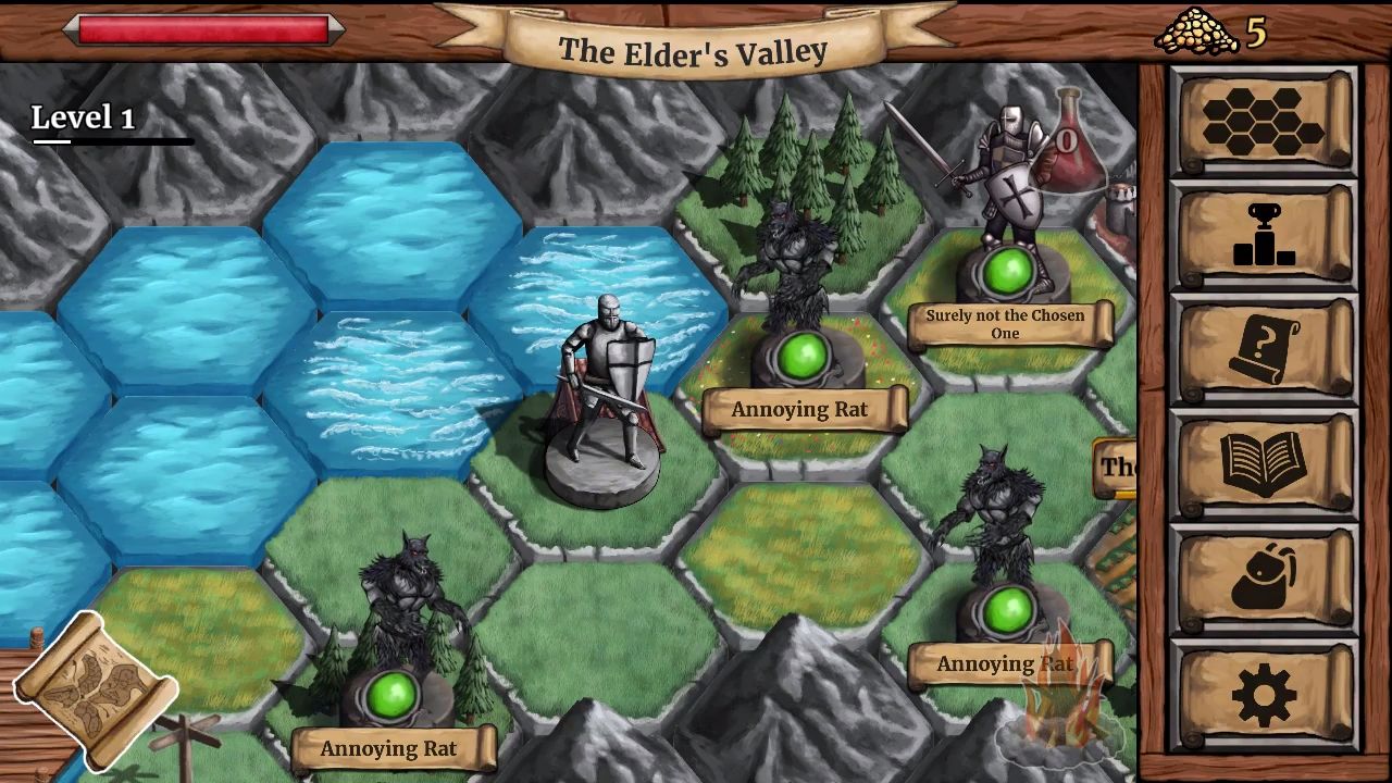 The Paladin's Story: Рыцарь и меч RPG скриншот 1