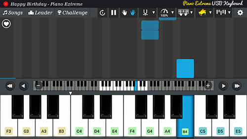 Piano extreme: USB keyboard screenshot 1