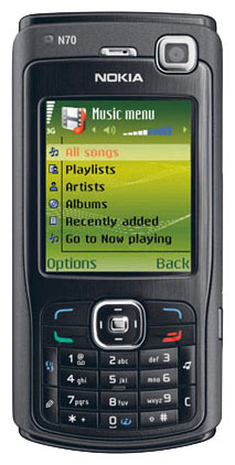 мелодії на дзвінок Nokia N70 Music Edition
