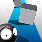 Stickman cubed icon