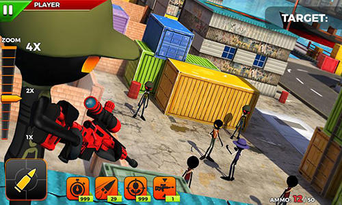 Stickman battle: Online shooter 3D pour Android