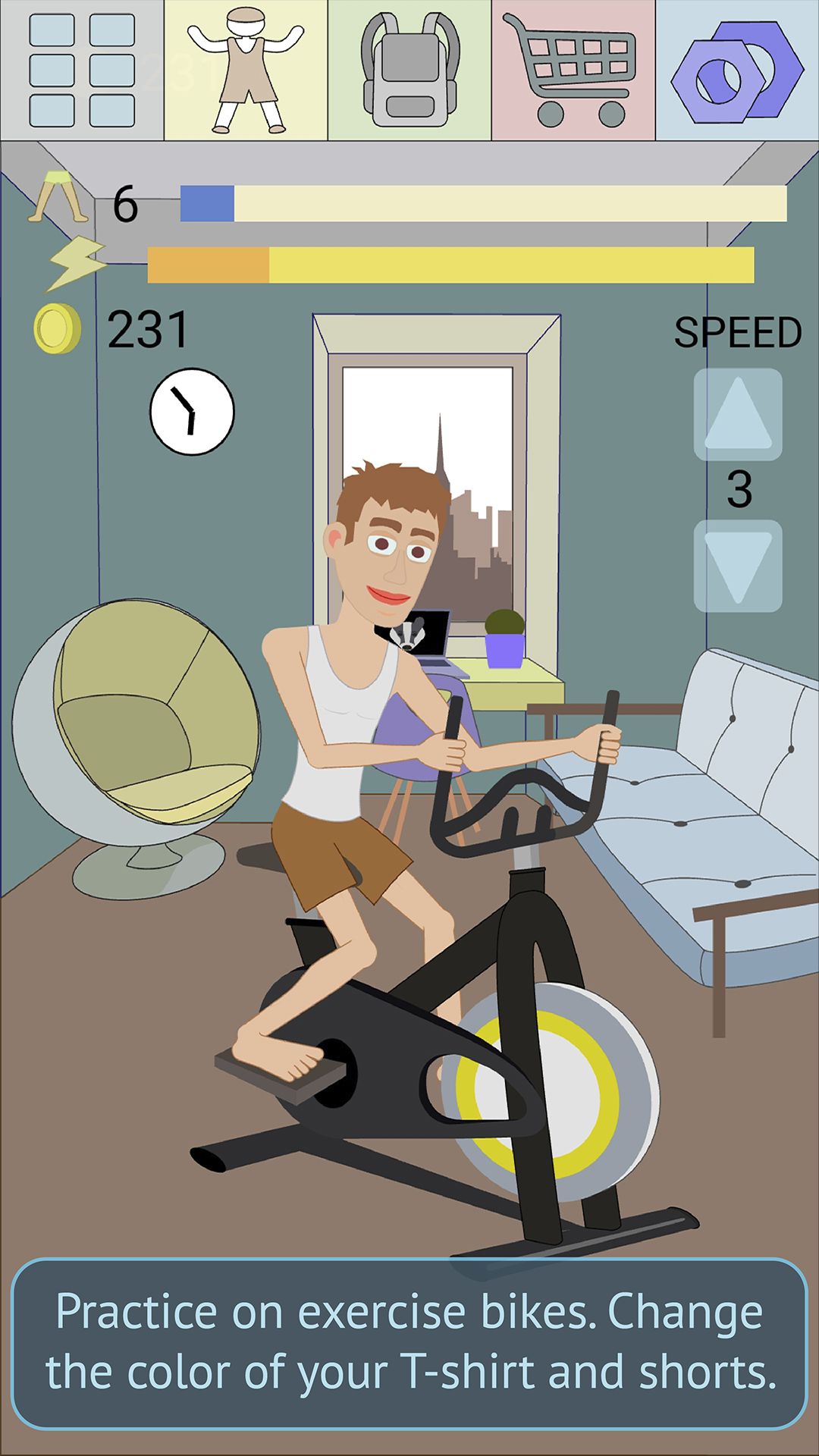 Muscle clicker 2: RPG Gym game for Android