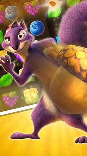 The nut job: Puzzle 3 match pour Android