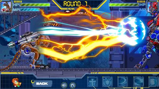 Toy robot war: Robot sickle for Android