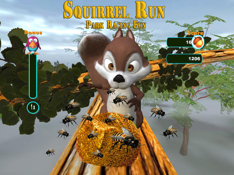 Eichhörnchens Rennen für iPhone kostenlos