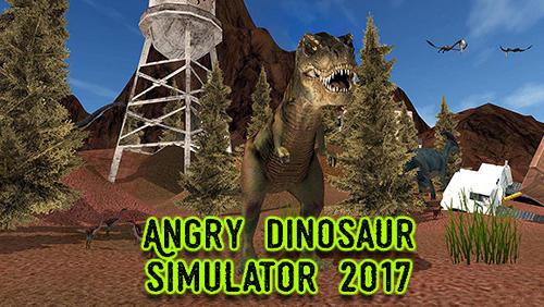Angry dinosaur simulator 2017 captura de pantalla 1