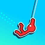 Stickman hook icon