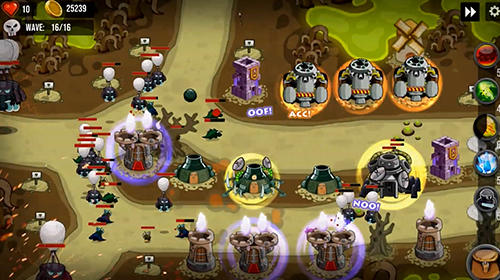 Tower defense: The last realm. Castle empire TD für Android