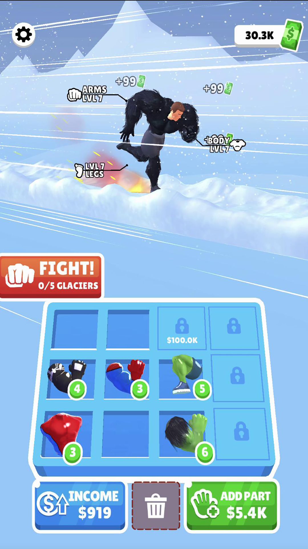 Merge Idle Fighting 3D screenshot 1