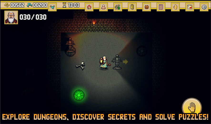 Pixel Mage Quest RPG screenshot 1
