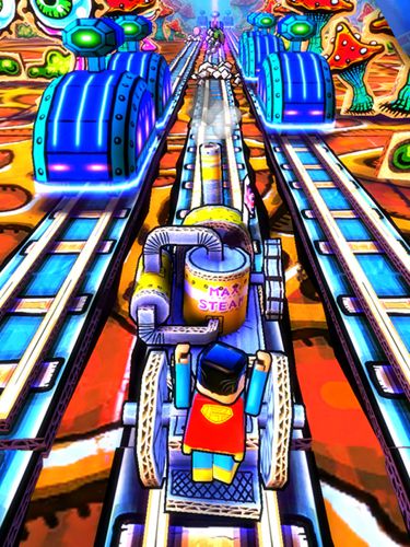 Paper train rush for iPhone