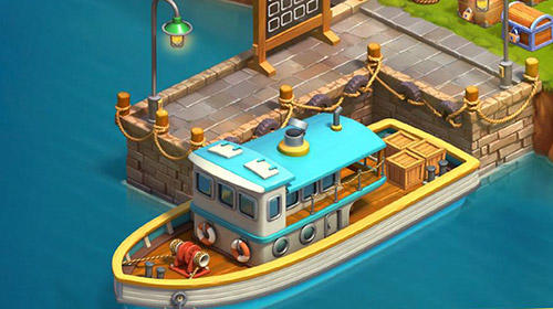 Funky bay: Farm and adventure game für Android