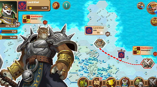 Million lords: Real time strategy pour Android