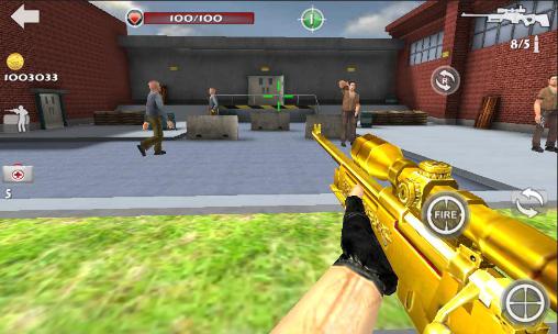 Sniper shoot strike 3D for Android