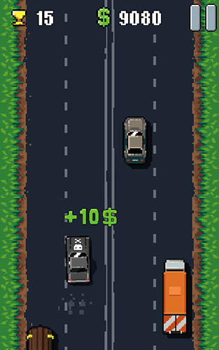 8bit highway: Retro racing pour Android
