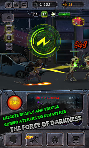 Dead finger: Zombie fest скриншот 1