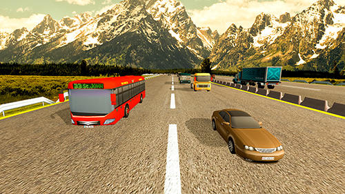 Coach bus simulator driving 2 capture d'écran 1