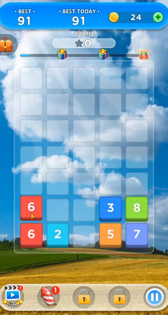 Merge Number Puzzle screenshot 1