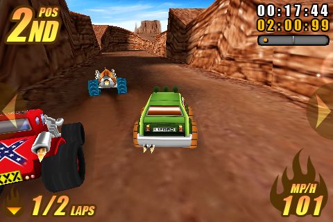 Burning tires for iPhone