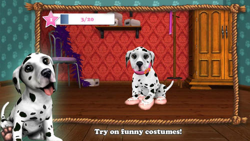 Christmas with dog world pour Android