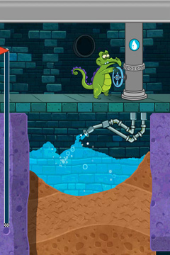 Крокодильчик Свомпи 2 для iPhone бесплатно