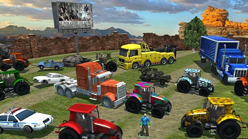 Tractor pulling USA 3D captura de pantalla 1