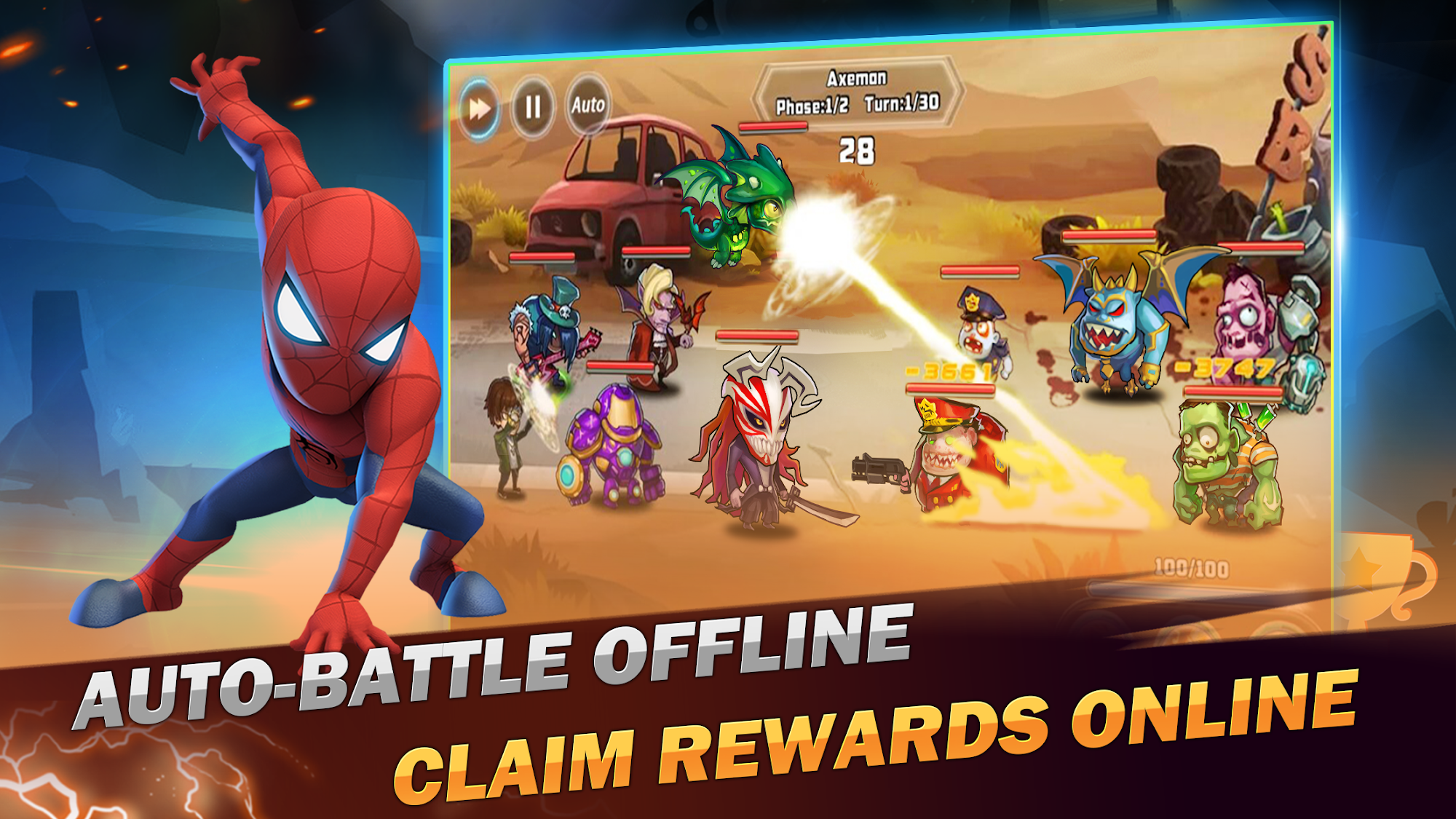 Superhero Wars: Epic Idle RPG - Legend Battle