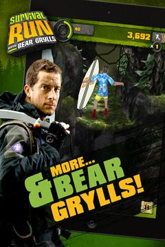 Survival Run with Bear Grylls in Russian