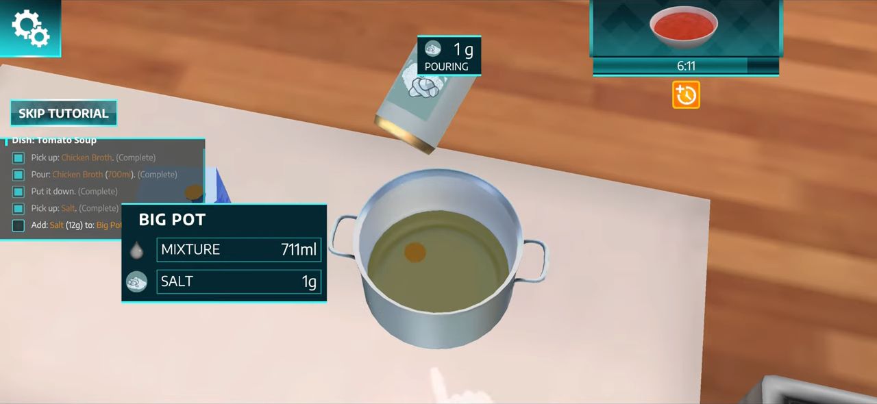 Cooking Simulator Mobile: Kitchen & Cooking Game captura de tela 1