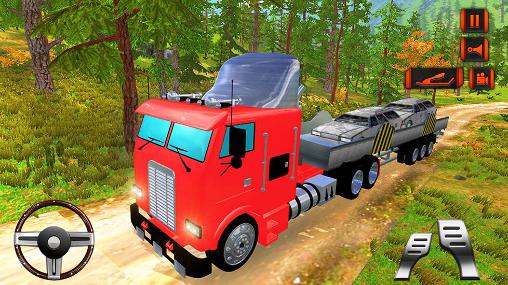 Off road hill drive: Cargo truck für Android