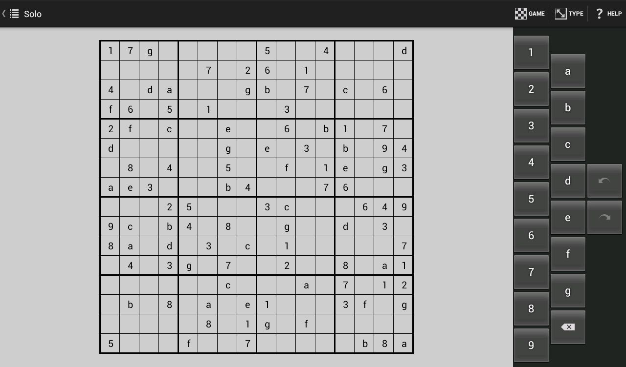 Simon Tatham's Puzzles スクリーンショット1