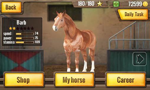 Horse racing 3D captura de pantalla 1