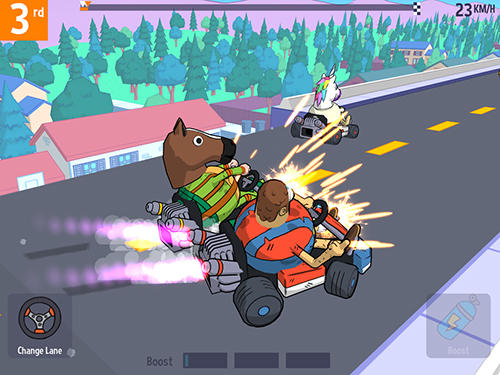 Lol karts: Multiplayer racing screenshot 1