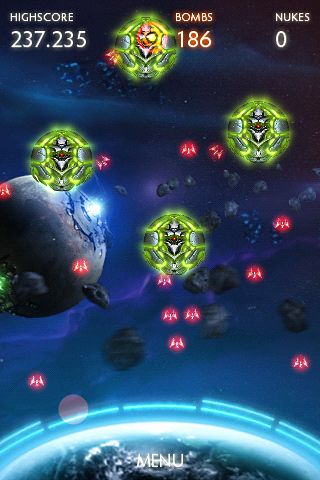 Earth defender for iPhone