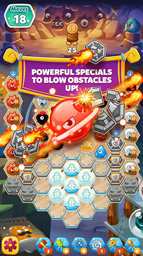 Monster busters: Ice slide for Android