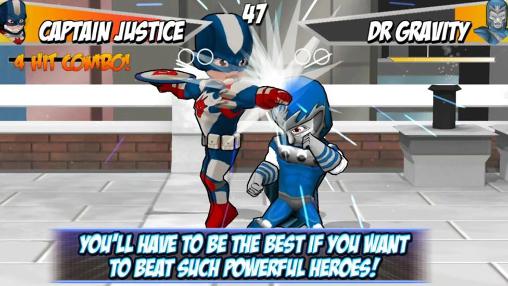 Super hero fighters 2 captura de pantalla 1