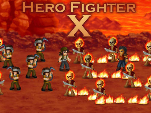 Hero fighter X captura de tela 1