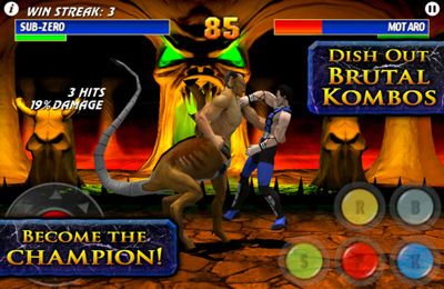 日本語のUltimate Mortal Kombat 3 