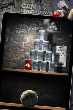 iPhone向けのCan Knockdown 2無料 