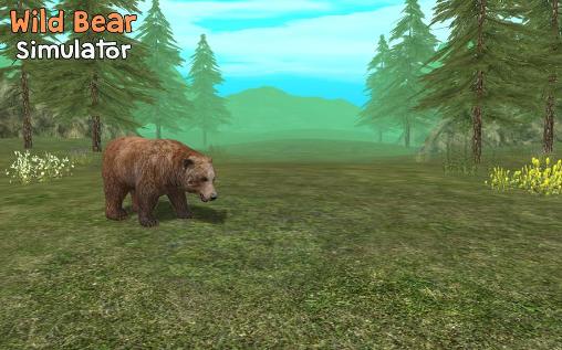 Wild bear simulator 3D captura de pantalla 1