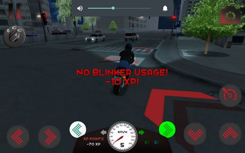  Motorcycle driving 3D