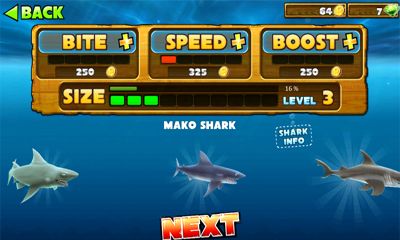Hungry Shark Evolution captura de tela 1