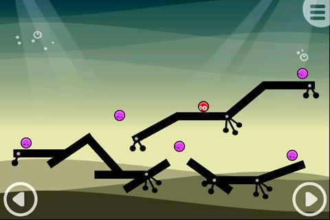Red balls of Goo for iPhone