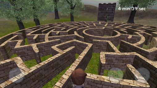 3D maze screenshot 1