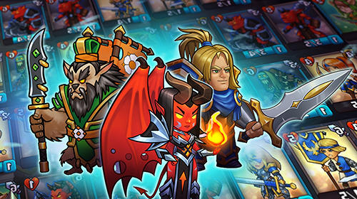 Heroes of magic: Card battle RPG screenshot 1