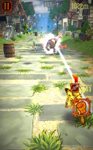 Brave knight rush for iOS devices