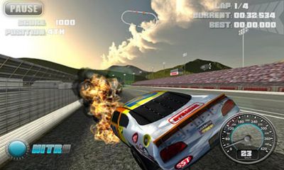 N.O.S. Car Speedrace screenshot 1