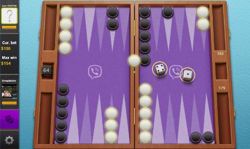 Viber backgammon pour Android